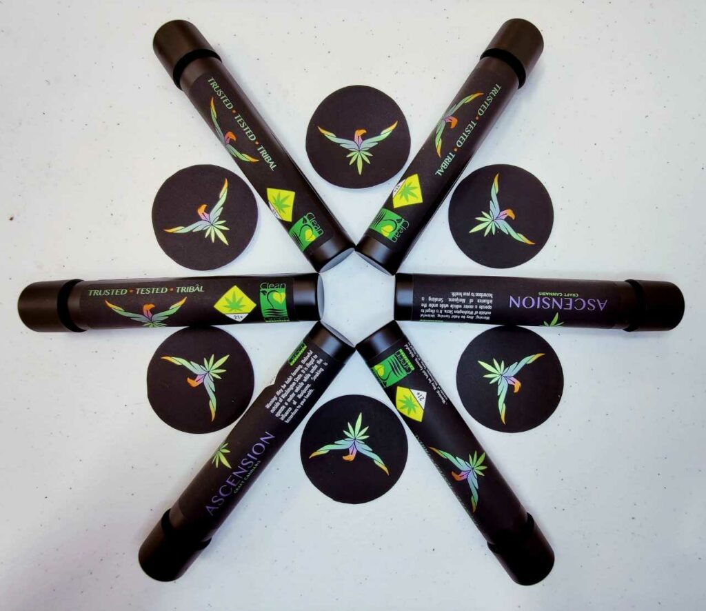 Pre rolls with flower